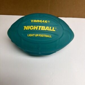 Tangle Nightball Light Up Football Green
